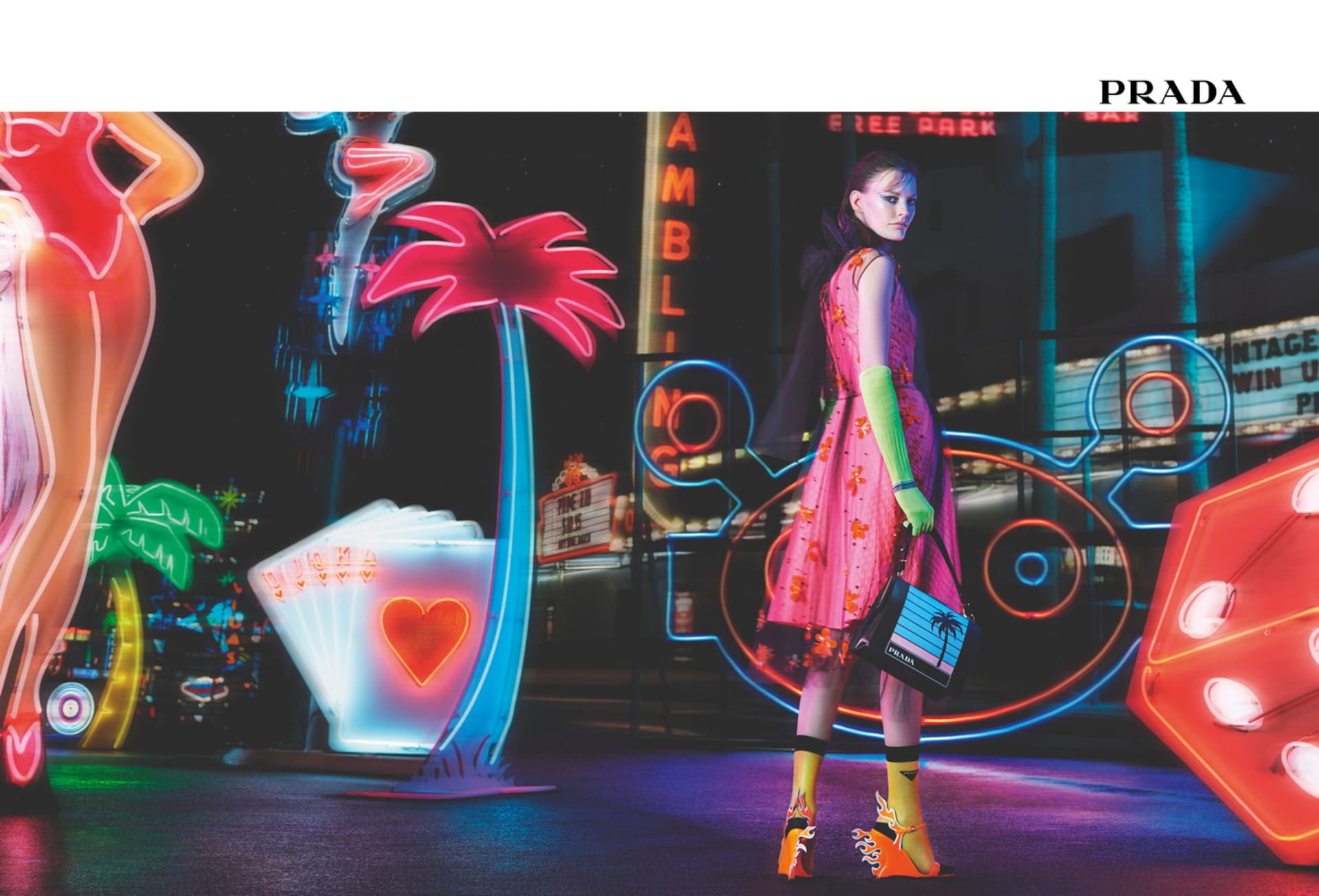 Prada neon collection clearance